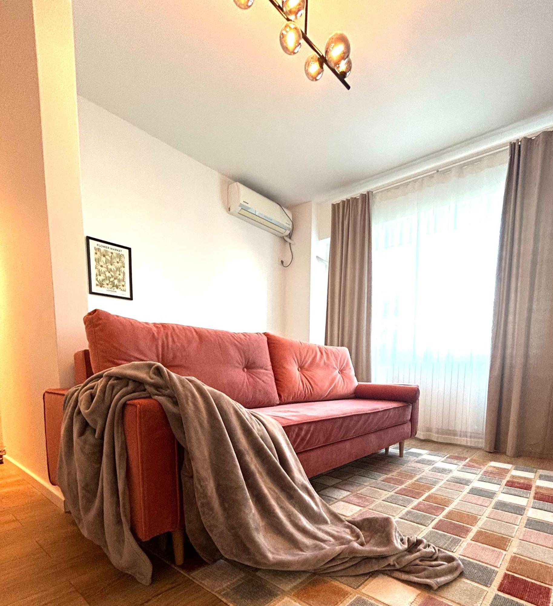 Апартаменти Urban Parkside Retreat Cozy 2-Bed Ap By Metro Бухарест Екстер'єр фото